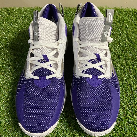 Adidas Dame 8 NCAA Weber State University Wildcats PE Basketball Shoes Mens 13.5 main image 6